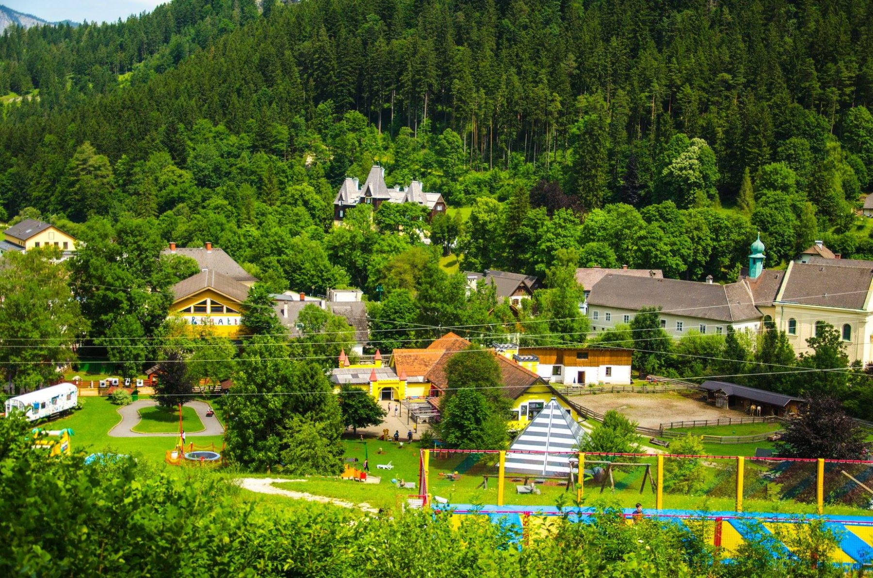 Das Gelände — Kinderhotel Appelhof