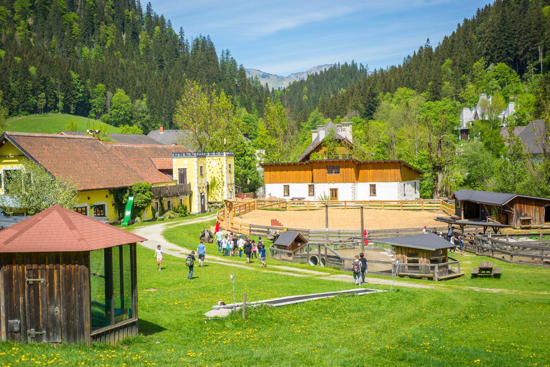 Das Gelände — Kinderhotel Appelhof