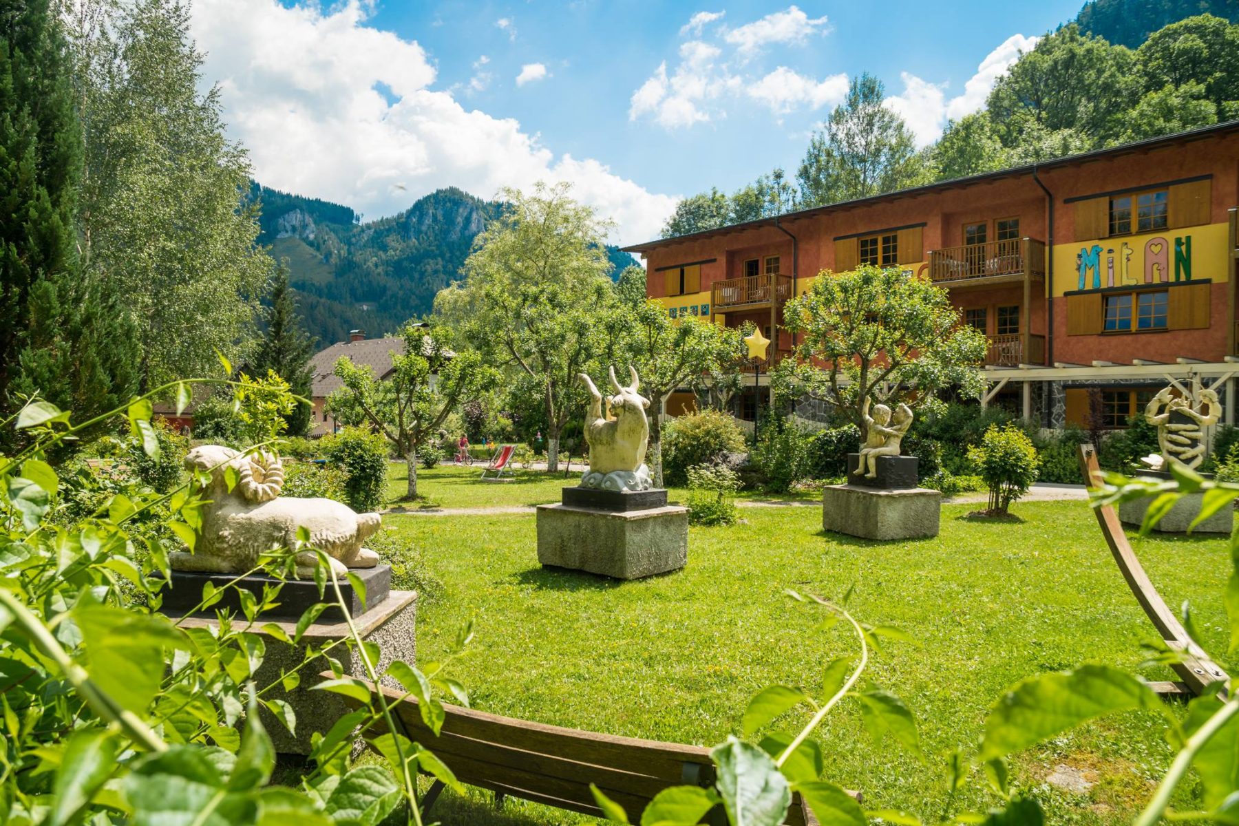 Das Gelände — Kinderhotel Appelhof